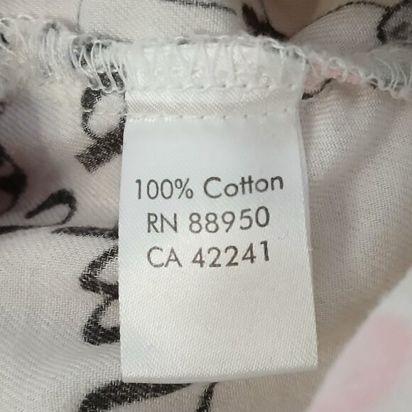 PJ Salvage 2 Piece Puppy Love Dog Print Pajama Set Size Medium - Picture 4 of 4